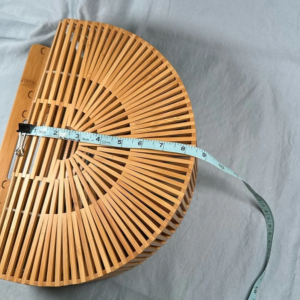 NWOT Bamboo Ark Top Handle Bag - Picture 6 of 7